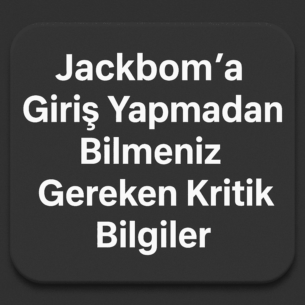 jackbom giriş
